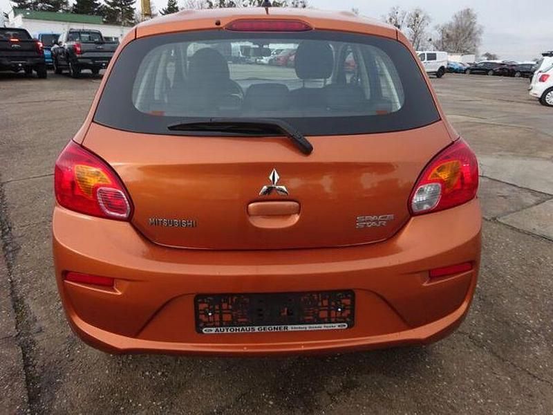 Gebraucht Mitsubishi Space Star Diamant Edition 71 PS (52 kW) 2017 Orange Kleinwagen