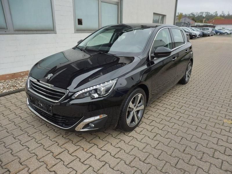 Schwarz Gebraucht 2015 Peugeot 308 Allure Limousine | 6.990 € (Superpreis) - Bild 1/4