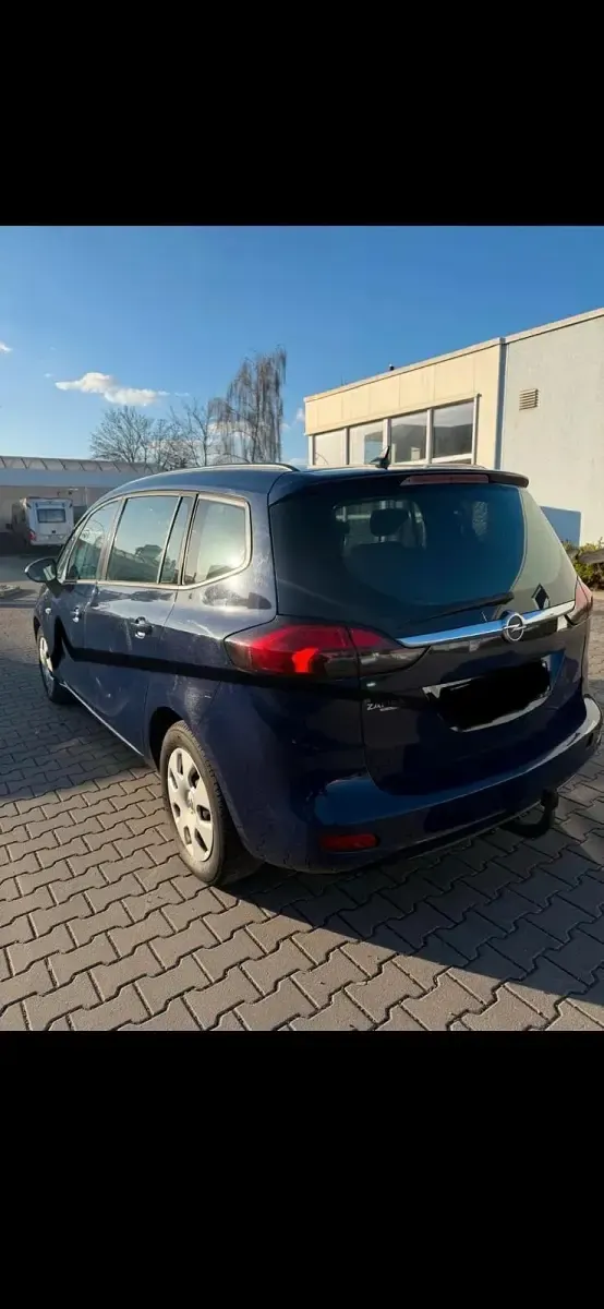 Gebraucht Opel Zafira 120 PS (88 kW) 2015 Blau Van / Kleinbus