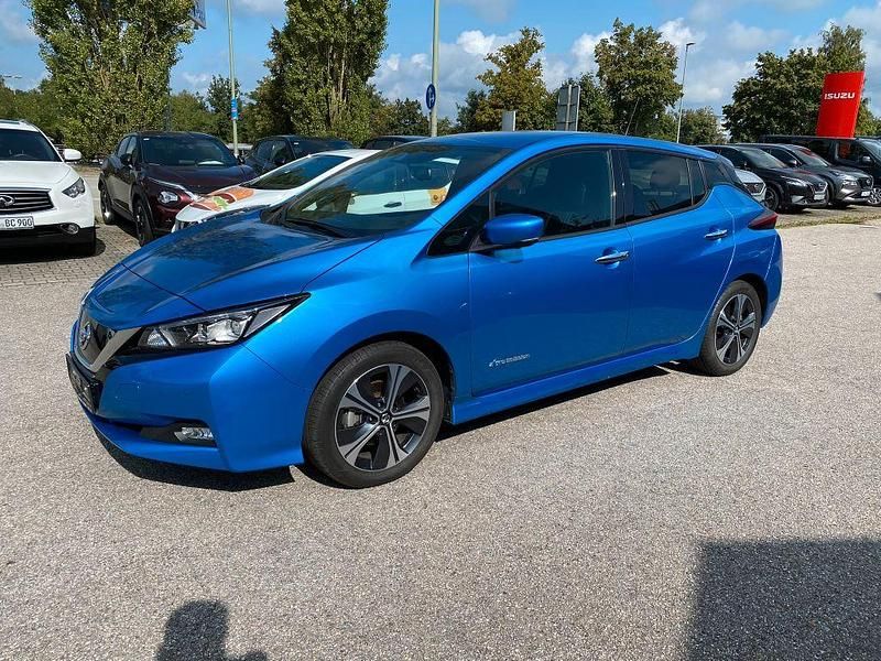 Gebraucht Nissan Leaf N-Connecta 110 kW (150 PS) 2019 Blau Kleinwagen