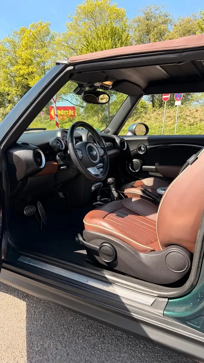 Gebraucht Mini Cooper S Cabriolet 184 PS (135 kW) 2009 Grün Cabrio