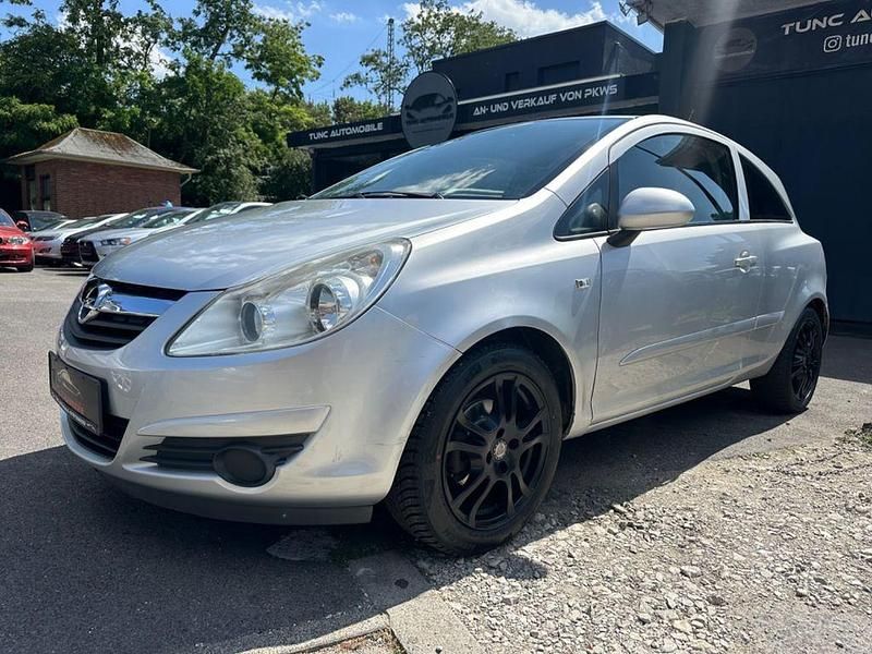 Silber Gebraucht 2008 Opel Corsa Edition Kleinwagen | 3.500 € (Teuer) - Bild 1/4