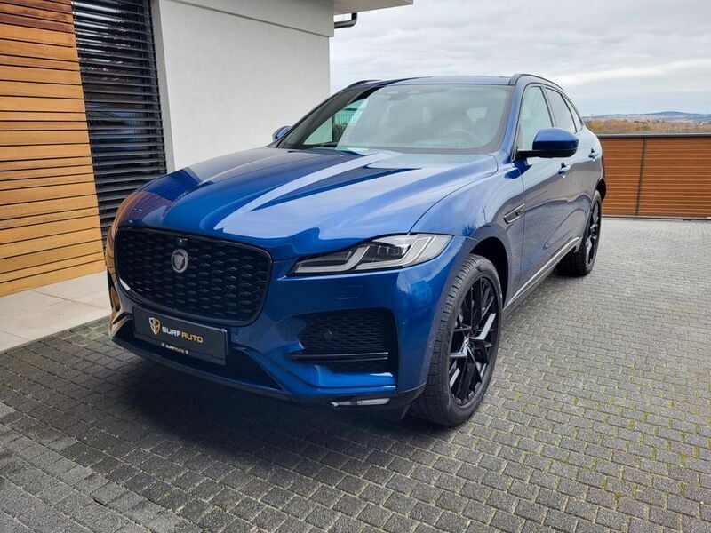 Blau Gebraucht 2021 Jaguar F-Pace SE SUV | 37.900 € (Superpreis) - Bild 1/4