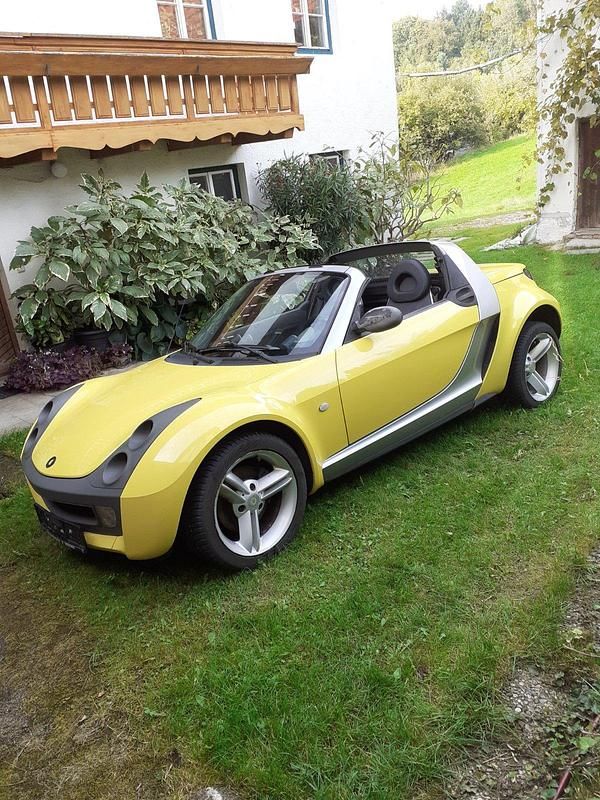 Second-hand Smart Roadster 82 CP (60 kW) 2004 Galben Cabrio