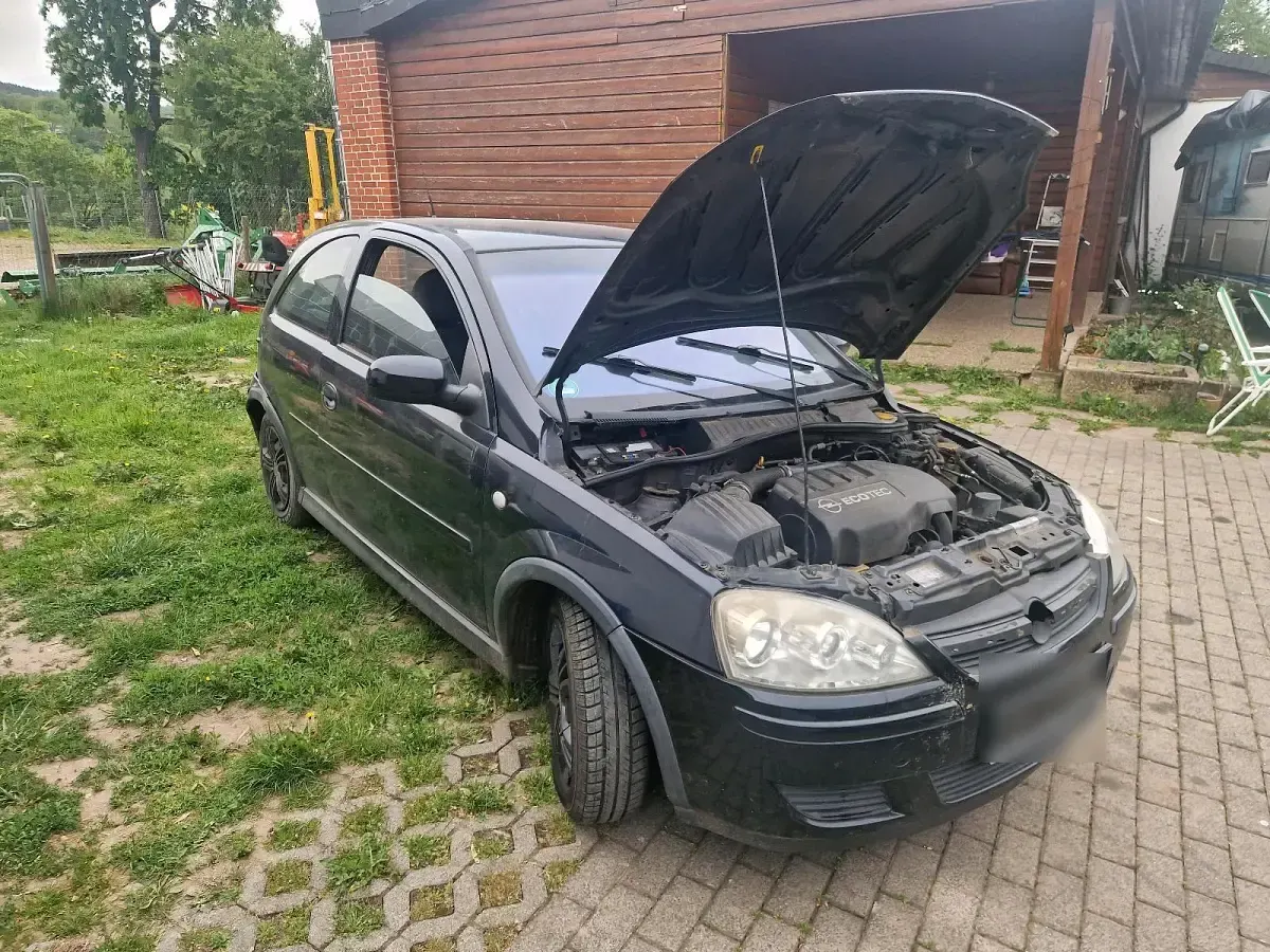 Gebraucht Opel Corsa 70 PS (51 kW) 2005 Schwarz Kleinwagen