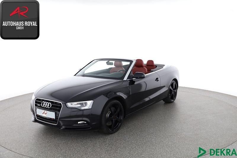Schwarz Gebraucht 2015 Audi A5 Cabriolet S-Line Cabrio | 23.880 € (Etwas zu teuer) - Bild 1/4