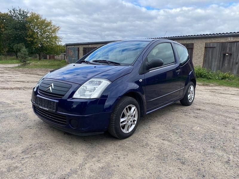 Blau Gebraucht 2007 Citroën C2 Kleinwagen | 1.200 € (Guter Preis) - Bild 1/4