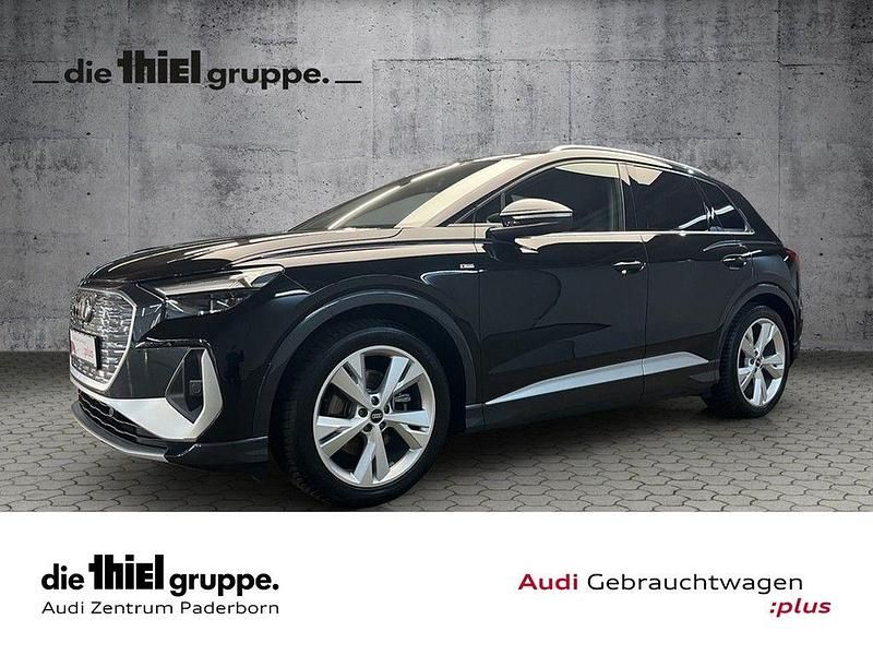 Schwarz Gebraucht 2022 Audi Q4 e-tron S-Line SUV | 26.750 € (Guter Preis) - Bild 1/4