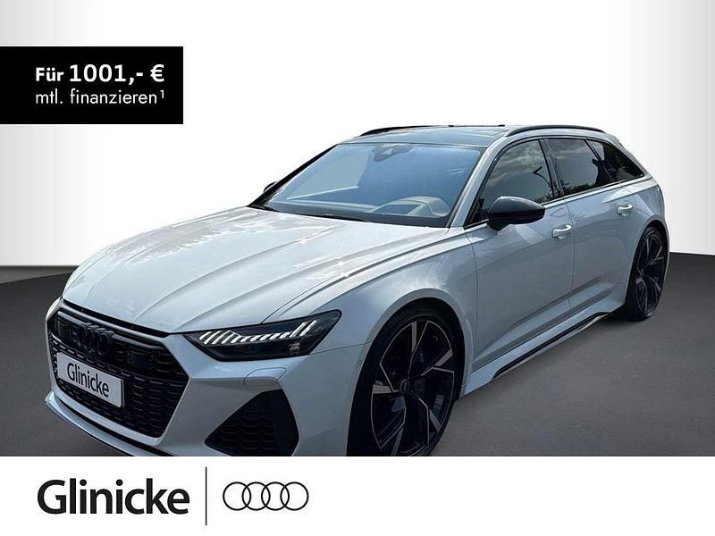 Gletscherweiß metallic Gebraucht 2021 Audi RS6 Sport Kombi | 76.470 € (Guter Preis) - Bild 1/3