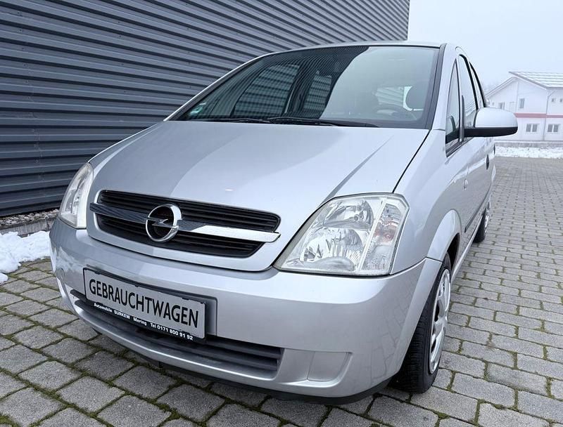 Gebraucht Opel Meriva Edition 101 PS (74 kW) 2004 Silber Van / Kleinbus