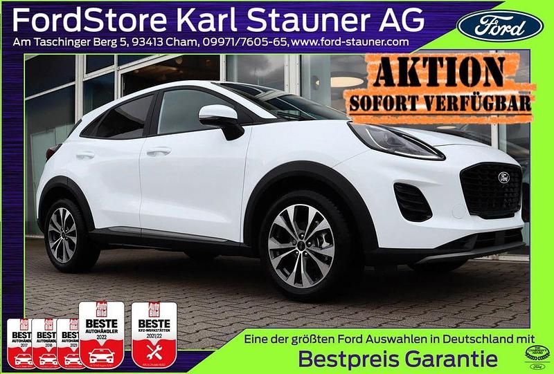 Weiß Neu 2025 Ford Puma Gen-E Titanium SUV | 23.780 € (Superpreis) - Bild 1/4
