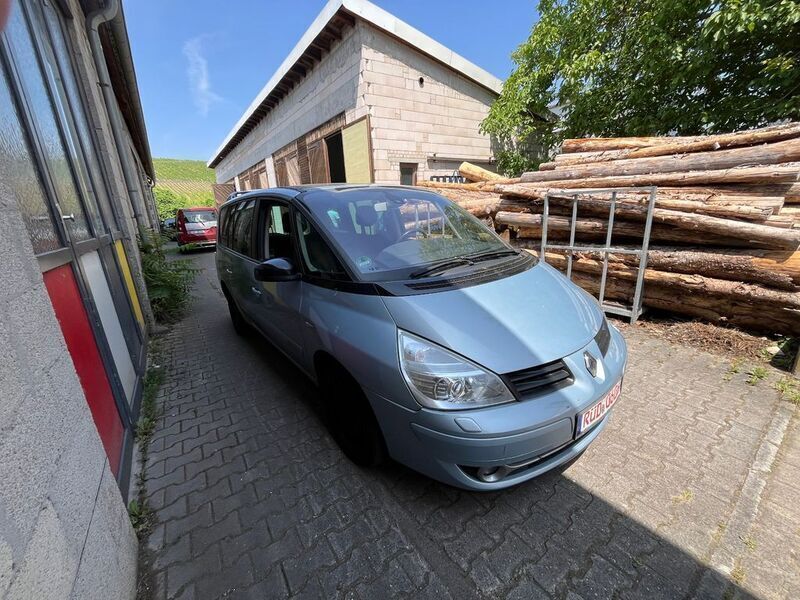 Gebraucht Renault Grand Espace 150 PS (110 kW) 2009 Blau Van / Kleinbus