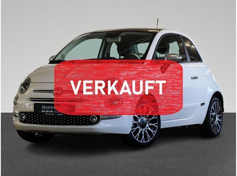 Bianco gelato Gebraucht 2023 Fiat 500 Dolcevita Kleinwagen | 13.490 € (Fairer Preis) - Bild 1/4