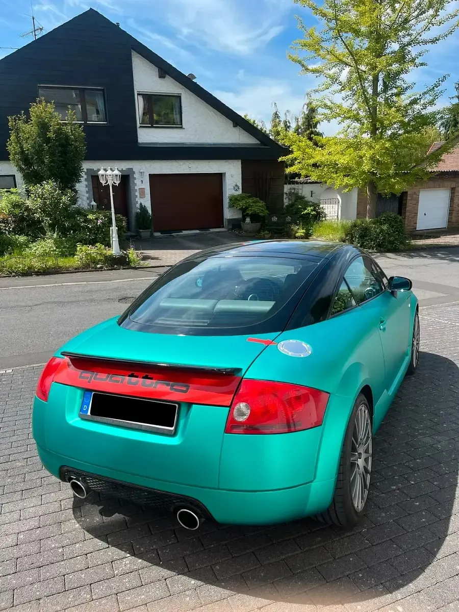 Używany Audi TT Basis 250 KM (183 kW) 2002 Zielony Coupe