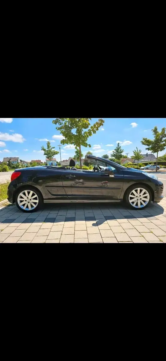 Gebraucht Peugeot 207 CC 150 PS (110 kW) 2008 Schwarz Cabrio