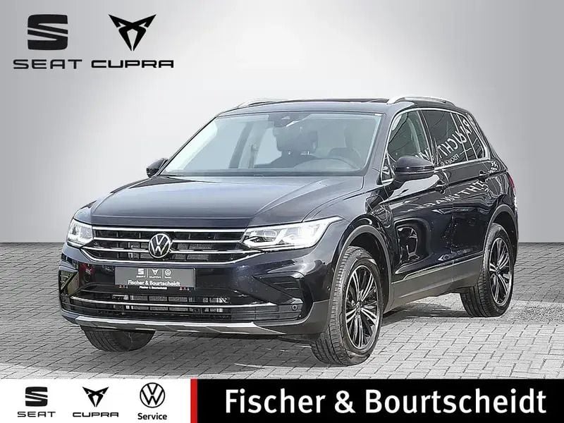 Schwarz / deep black Gebraucht 2022 VW Tiguan Elegance SUV | 30.780 € (Guter Preis) - Bild 1/4
