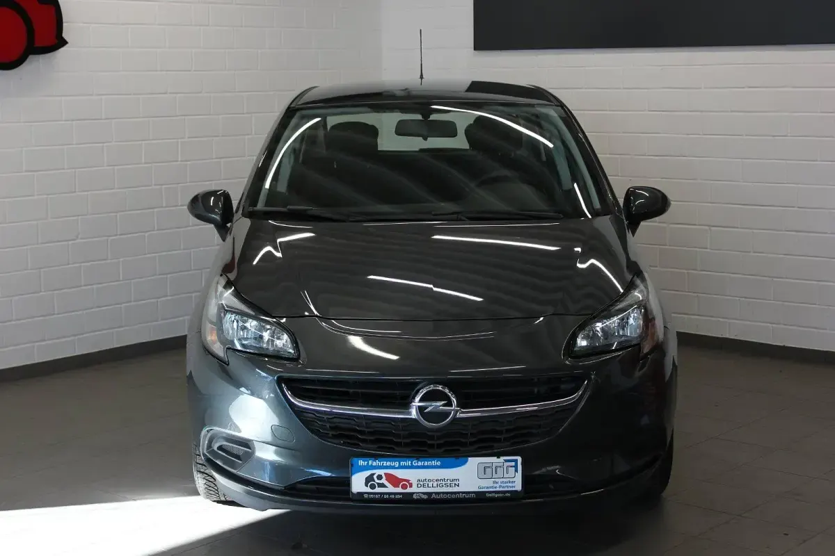 Gebraucht Opel Corsa Edition 69 PS (50 kW) 2018 Graphit grau/graffiti grey Kleinwagen