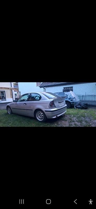 Gebraucht BMW 316 Compact 116 PS (85 kW) 2002 Silber Kleinwagen