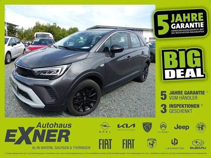 Grau Gebraucht 2022 Opel Crossland X SUV | 17.900 € (Guter Preis) - Bild 1/4