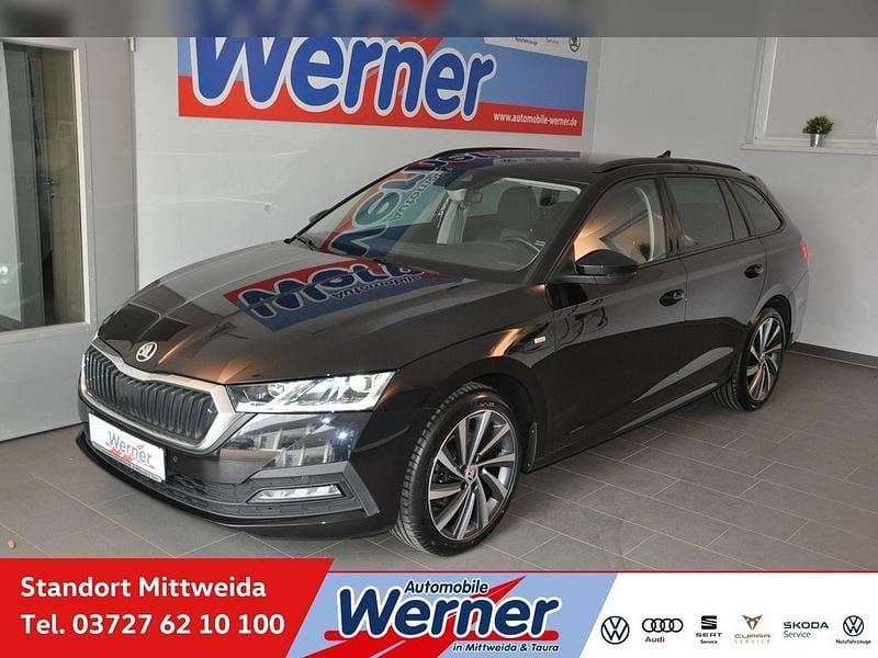 Gebraucht Skoda Octavia Ambition 150 PS (110 kW) 2022 Schwarz Kombi