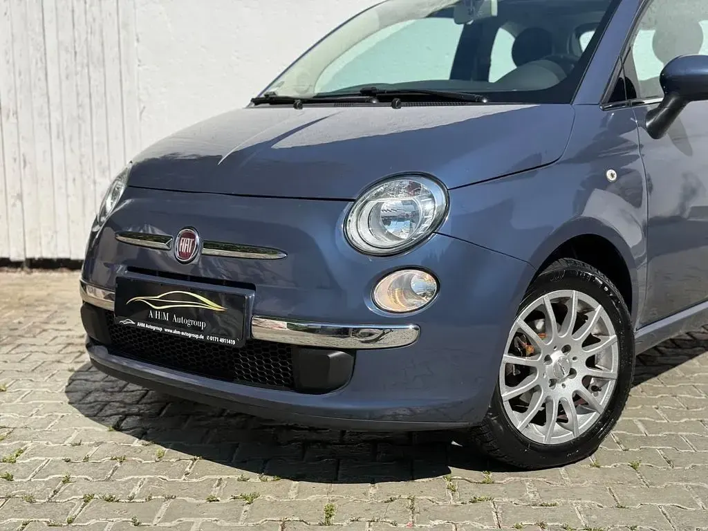 Gebraucht Fiat 500 Lounge 69 PS (50 kW) 2013 Blau Kleinwagen