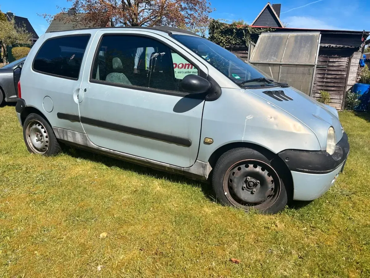 Gebraucht Renault Twingo 58 PS (42 kW) 2004 Grau Kleinwagen