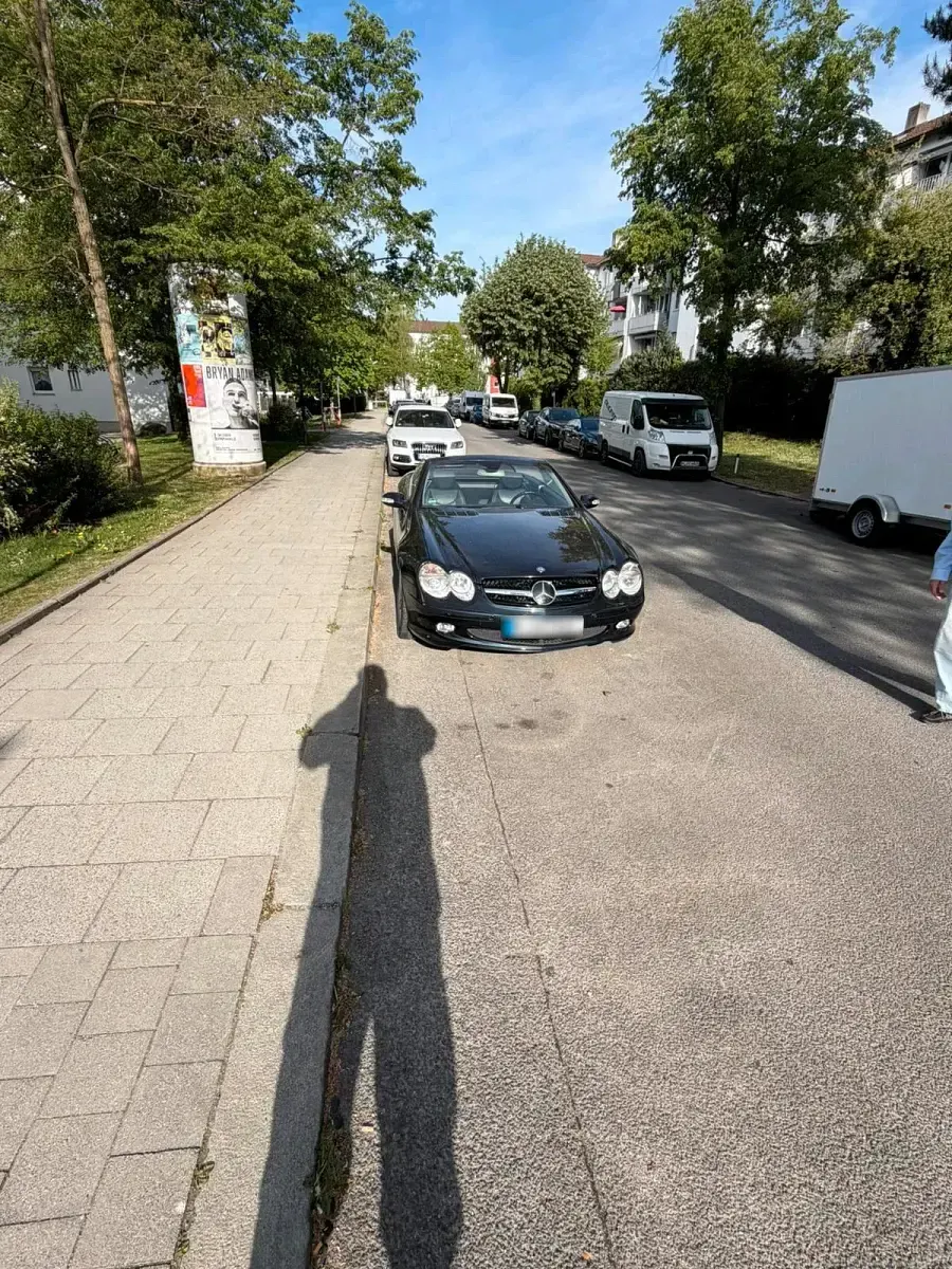 Gebraucht Mercedes SL500 306 PS (225 kW) 2002 Schwarz Cabrio