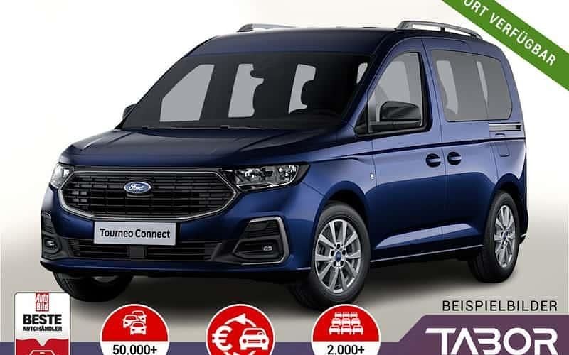 Blau Gebraucht 2023 Ford Tourneo Connect Titanium Van / Kleinbus | 28.487 € (Guter Preis) - Bild 1/4