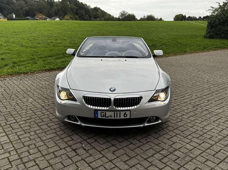 Gebraucht BMW 645 Cabriolet Sport Line 333 PS (244 kW) 2004 Silber Cabrio