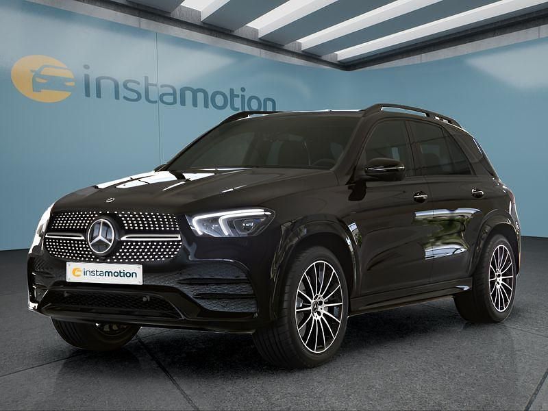 Schwarz Gebraucht 2021 Mercedes GLE350 SUV | 63.049 € (Teuer) - Bild 1/4