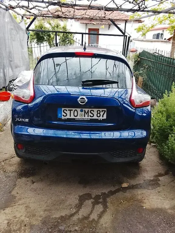 Second-hand Nissan Juke Acenta 116 CP (85 kW) 2015 Albastru SUV