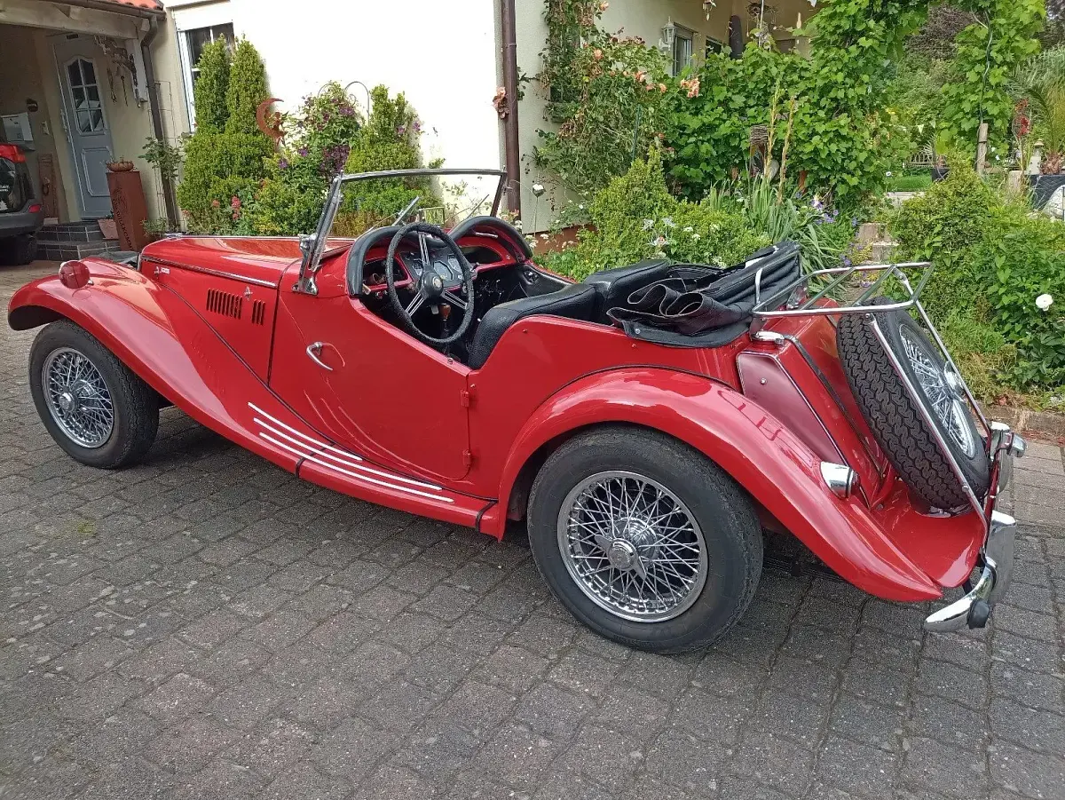 Gebraucht MG 1500 64 PS (47 kW) 1954 Rot Cabrio
