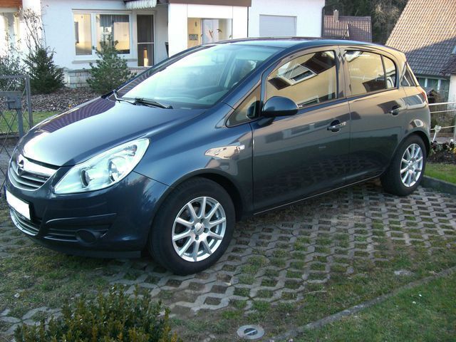 Gebraucht Opel Corsa 75 PS (55 kW) 2008 Blau Kleinwagen