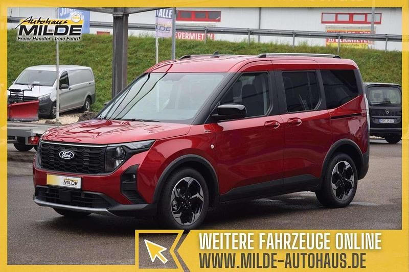Rot Gebraucht 2024 Ford Tourneo Courier Active Van / Kleinbus | 26.990 € (Guter Preis) - Bild 1/4