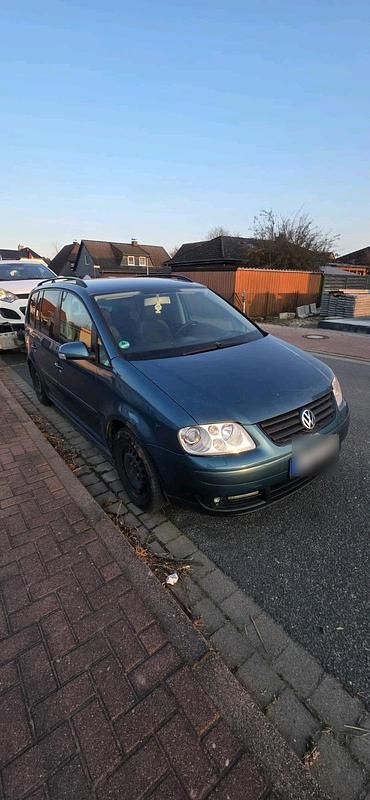 Gebraucht VW Touran 105 PS (77 kW) 2004 Blau Van / Kleinbus