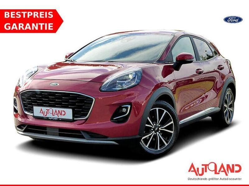 Rot Gebraucht 2020 Ford Puma Titanium SUV | 17.490 € (Fairer Preis) - Bild 1/4