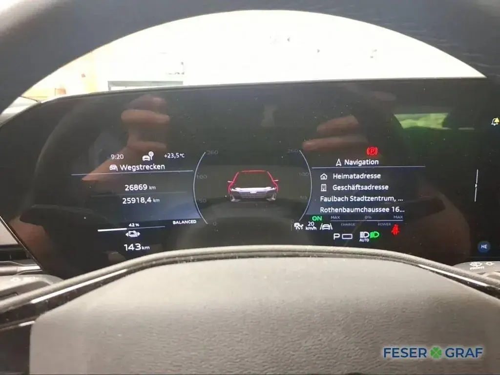 Gebraucht Audi A6 e-tron 210 kW (286 PS) 2025 Mythosschwarz metallic Kombi