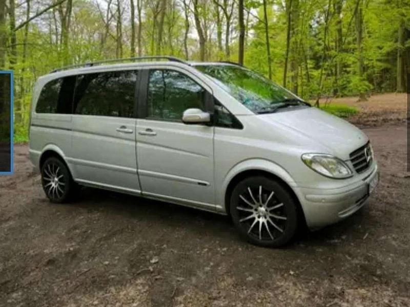 Silber Gebraucht 2007 Mercedes Viano Van / Kleinbus | 9.250 € (Superpreis) - Bild 1/4