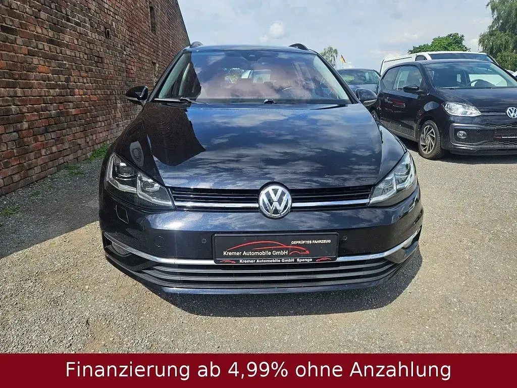 Gebraucht VW Golf VII Comfortline 150 PS (110 kW) 2019 Schwarz Kombi