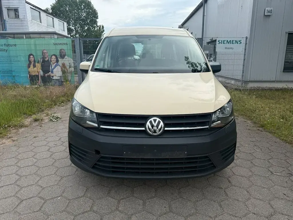 Gebraucht VW Caddy 102 PS (75 kW) 2016 Beige Van / Kleinbus