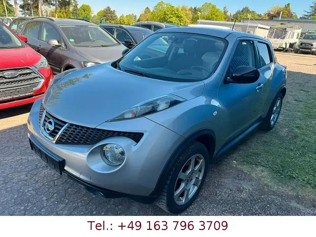 Second-hand Nissan Juke Acenta 117 CP (86 kW) 2014 Argintiu SUV