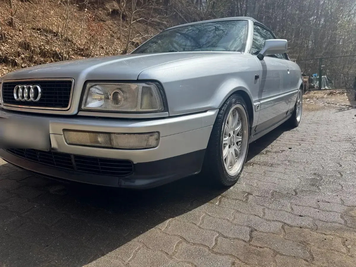 Gebraucht Audi Cabriolet Design 174 PS (127 kW) 1997 Silber Cabrio