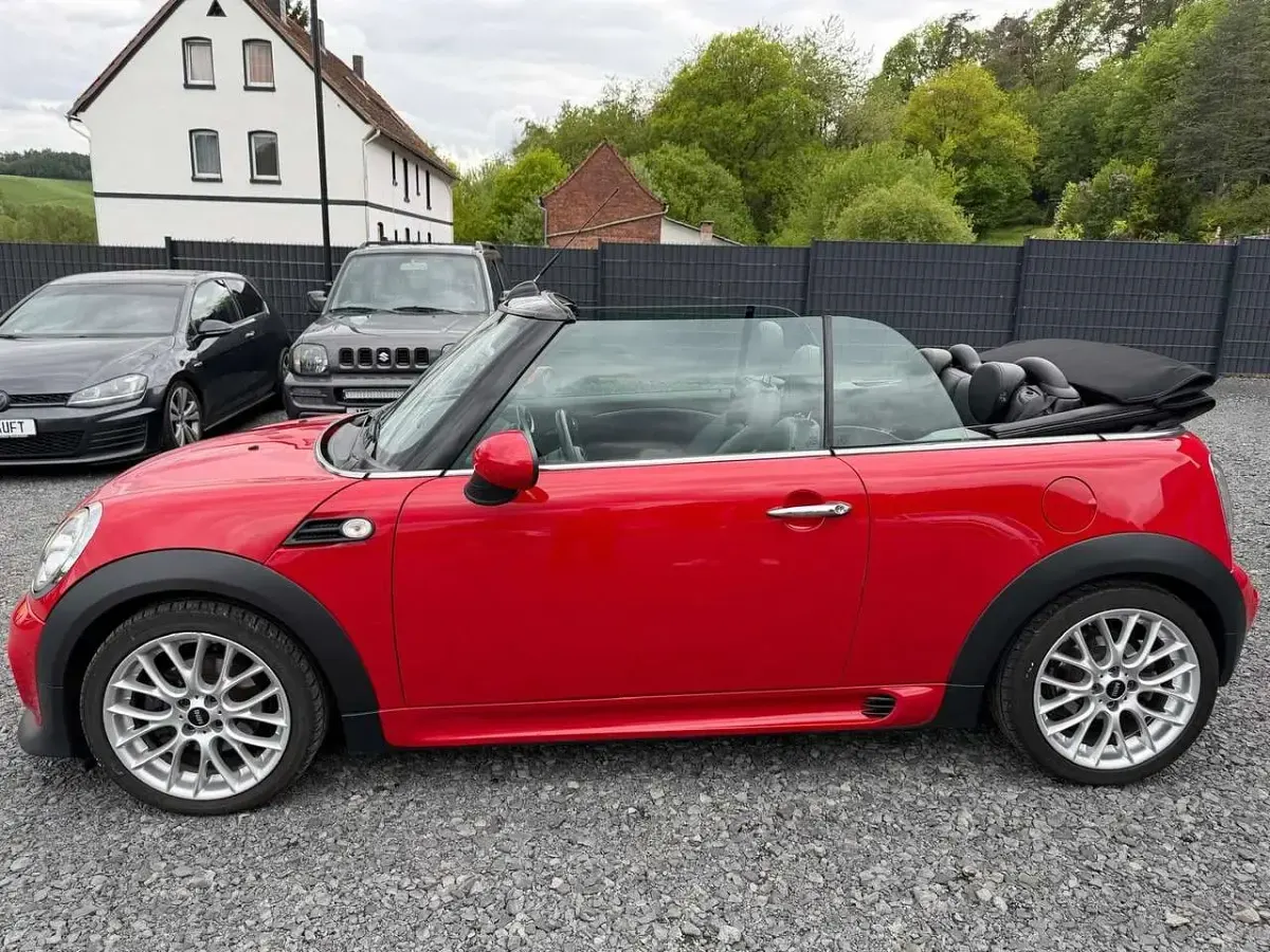Gebraucht Mini John Cooper Works Cabriolet 122 PS (89 kW) 2013 Rot Cabrio