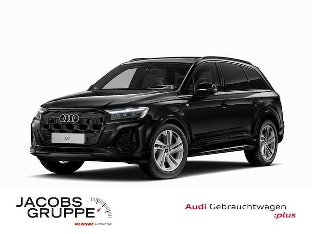 Mythosschwarz metallic Gebraucht 2025 Audi Q7 S-Line SUV | 68.860 € (Fairer Preis) - Bild 1/4
