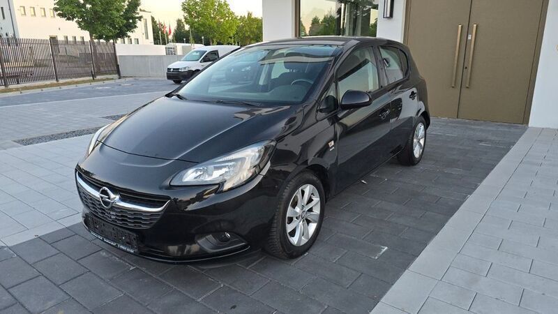 Schwarz Gebraucht 2016 Opel Corsa Active Limousine | 5.990 € (Superpreis) - Bild 1/4