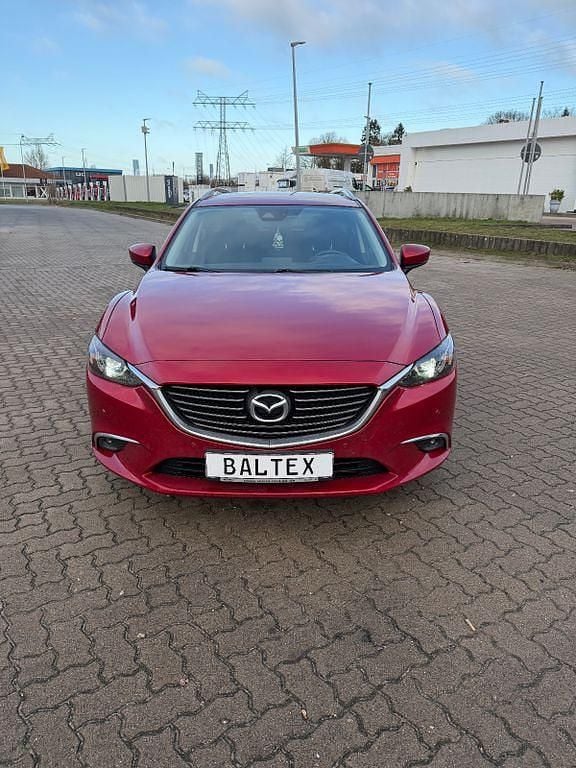 Rot Gebraucht 2017 Mazda 6 Kizoku Kombi | 5.500 € (Superpreis) - Bild 1/4