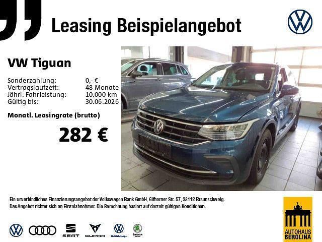 Gebraucht VW Tiguan Active 150 PS (110 kW) 2022 Blau SUV