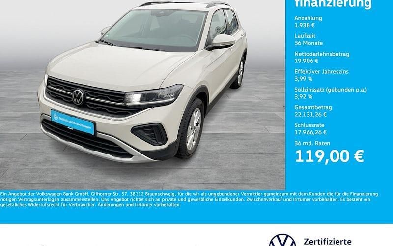 Gebraucht VW T-Cross Life 116 PS (85 kW) 2025 Ascotgrau SUV