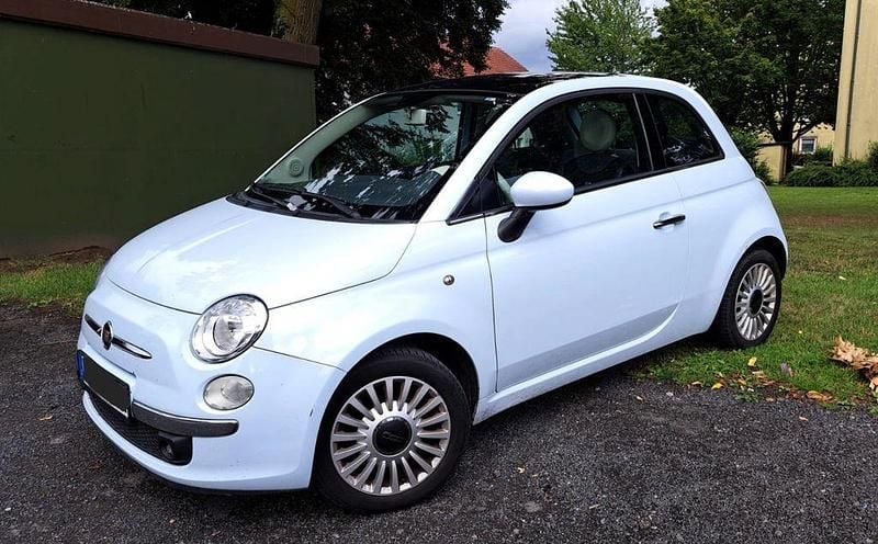 Blau Gebraucht 2007 Fiat 500 Lounge | 1.550 € (Superpreis) - Bild 1/4