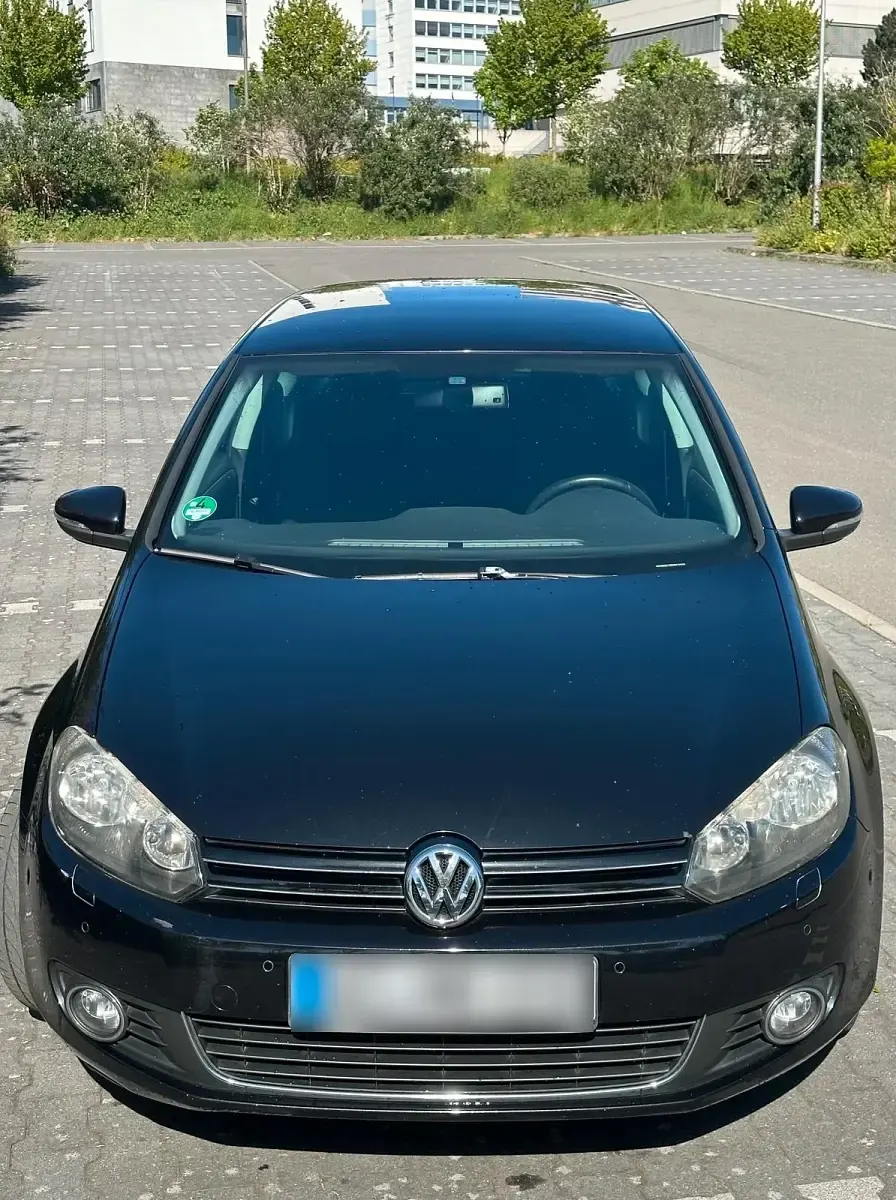 Brugt VW Golf VI Highline 122 HK (89 kW) 2009 Sort Hatchback